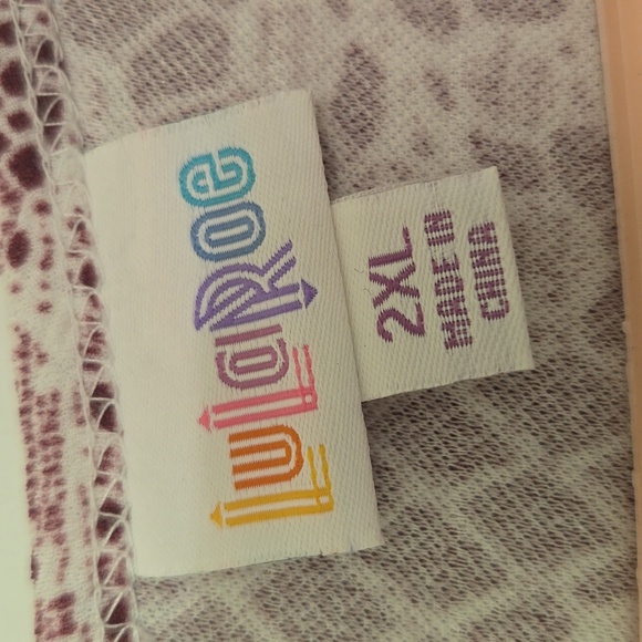 Lularoe Amelia dress, size 2X (22/24), w/ pockets! - Picture 6 of 10